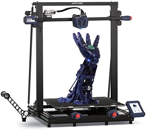 Lila Végtelen Csomag Anycubic Kobra Max 3D-s Nyomtató Automatikus Kiegyenlítése, valamint ANYCUBIC PLA