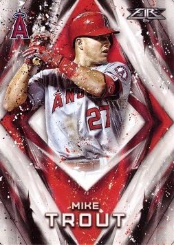 2017 Topps Tűz 50 Mike Pisztráng Baseball Kártya