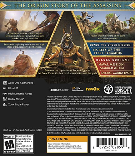 Assassin ' s Creed Origins - Xbox Deluxe Edition