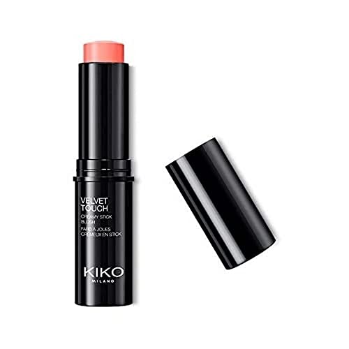 KIKO MILANO - Velvet Touch Cream Blush Stick | Krémes Állagú, Sugárzó Befejezés | Coral Rose 03 | Kegyetlenség