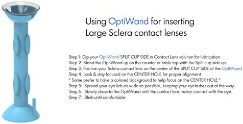 OptiWand 2 Csomag Lágy Kontaktlencse Behelyezése & Eltávolító Eszköz. Nem egy tapadókorong a Lágy Lencse