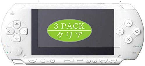 Vaxson 3-Pack képernyővédő fólia, Kompatibilis SONY PSP 2000 PSP2000, HD Film Protector [NEM Edzett Üveg]