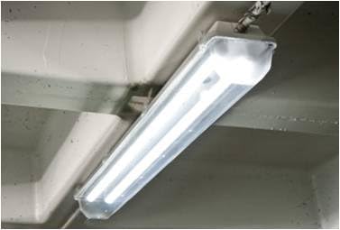4', 44W LED Vaportight Lámpatest: (2) 22W 50k LED Csövek & (1) A Vezető Vízálló Lámpatest