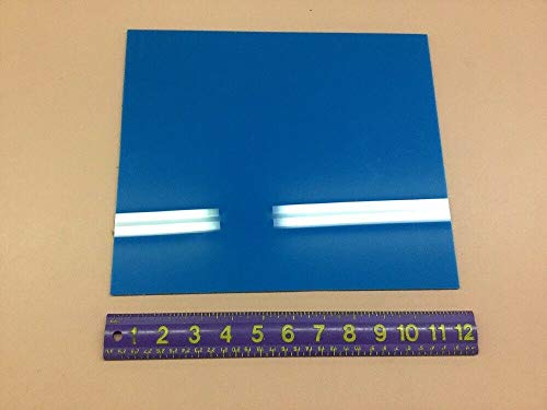 Kék Akril, Plexi Fény-Diffúziós .100 X 10 X 11-1/2 Műanyag Lap RP087