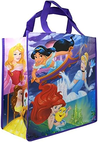 Disney Hercegnő Táska Szett Gyerekeknek, Felnőtteknek ~ 5 Pc Csomag 4 Újrafelhasználható Táskák, Disney