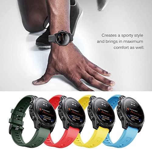 SAWIDEE 22 26mm Szilikon Watchband Pántok a Garmin Fenix 6X 6 Pro 7 X 7 5 5X 3 3HR 945 Smartwatch Karkötő