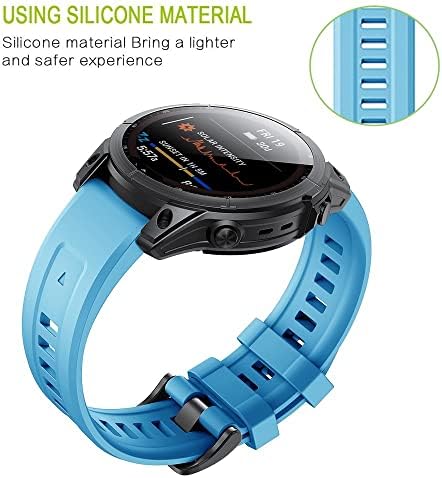 SAWIDEE 22 26mm Szilikon Watchband Pántok a Garmin Fenix 6X 6 Pro 7 X 7 5 5X 3 3HR 945 Smartwatch Karkötő