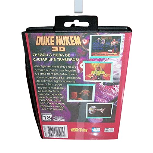 Aditi Duke Nukem 3D-s Japán Fedél Mezőbe, majd Kézikönyv MD MegaDrive Genesis videojáték-Konzol 16 bit