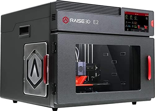 Raise3D E2 Asztali 3D Nyomtató Funkciók IDEX (Független Dual Extruders), Auto Ágy Szintező, Video-Asszisztált