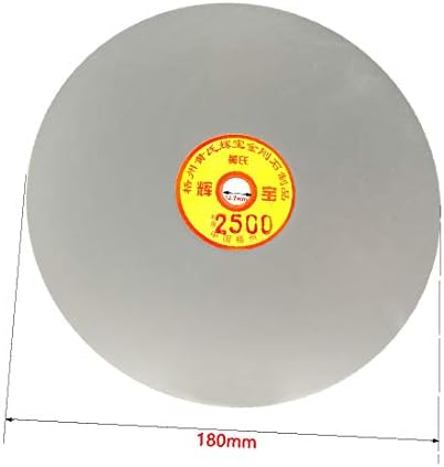 X-mosás ragályos 180mm 7-es Finomság 2500 Gyémánt Bevonatú Sík Lap-Lemez Kerék Köszörülés, Csiszolás Lemez(Disco