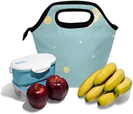 Vipsk Ebéd Bag táska Vízálló Kültéri Utazási Piknik Iskola, a Férfiak, a Nők, valamint a Hallgatói (Űrhajó