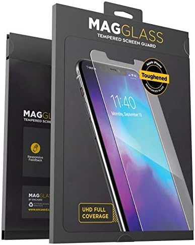 iPhone 11 Pro Max Edzett Üveg képernyővédő fólia - MagGlass Prémium HD Kijelző Őr (Kiskereskedelmi Csomagolás)