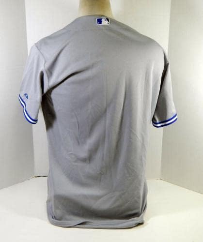 2012-19 Toronto Blue Jays Üres Játék Kiadott Szürke Jersey 46 DP17652 - Játék Használt MLB Mezek
