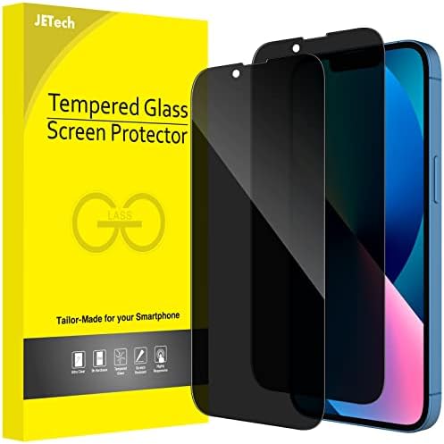 JETech Adatvédelmi Teljes Lefedettség képernyővédő fólia iPhone 13 mini 5.4-Es, Anti-Spy Edzett Üveg Fólia
