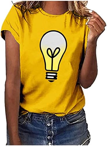 Maximum a Nők, Szexi Alkalmi, Női póló EKG Trendi Grafikus Póló Rövid Ujjú Ruha Alapvető Tshirt Kerek