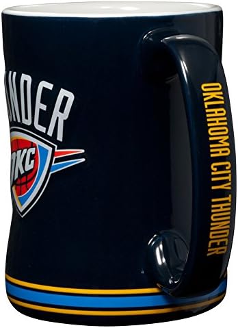 Boelter Márkák NBA-Oklahoma City Thunder 294690 Bögre, Csapat Színű, 14 oz