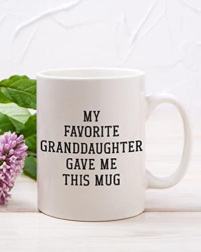 Nagyapa Nagymama Bögrét, Ajándékot Unokám, Hogy A Nagyszüleim Bögre Ajándékok, A Kedvenc Unokája, Add