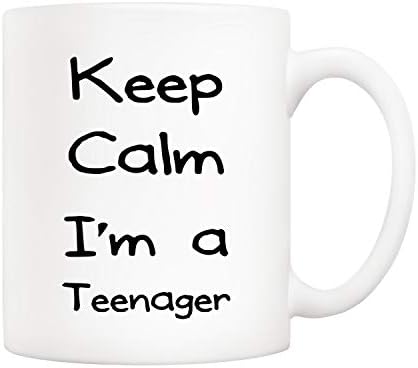 5Aup Vicces Bögrét a Tizenévesek számára, Nyugodt vagyok Tinédzser, Szórakoztató Csésze, Főiskolai Hallgatók,