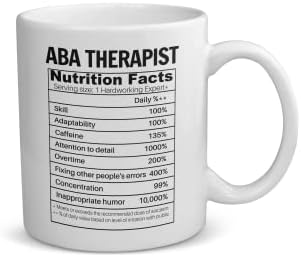 ABA Terapeuta Alkalmazott viselkedésterápia Gyermek Terapeuta Táplálkozási Tények Bögre, Legjobb Végzős